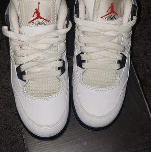 Air Jordan 4 Retro GS Cement 4.5Y